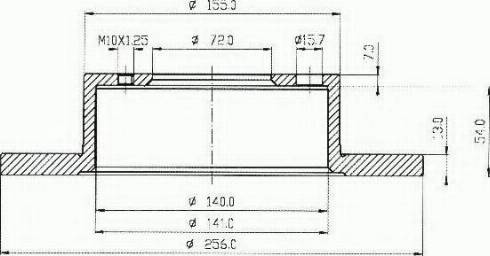 VEMA 98036 - Bremžu diski ps1.lv