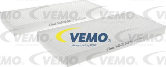 Vemo V46-30-5001 - Filtrs, Salona telpas gaiss ps1.lv