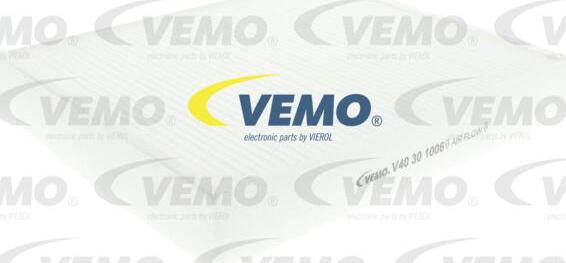 Vemo V40-30-1006 - Filtrs, Salona telpas gaiss ps1.lv