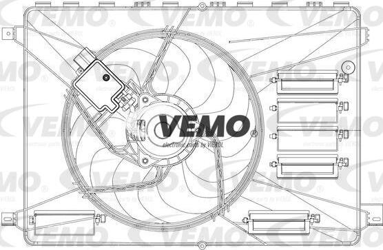 Vemo V25-01-1563 - Ventilators, Motora dzesēšanas sistēma ps1.lv