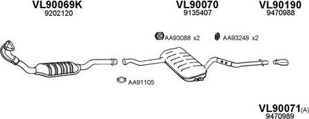 Veneporte 900 044 - Izplūdes gāzu sistēma ps1.lv