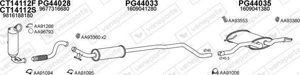 Veneporte 450991 - Izplūdes gāzu sistēma ps1.lv