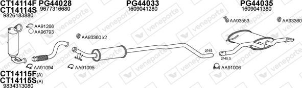 Veneporte 450992 - Izplūdes gāzu sistēma ps1.lv