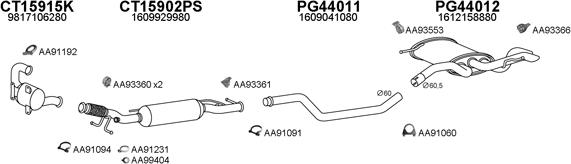 Veneporte 450902 - Izplūdes gāzu sistēma ps1.lv