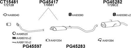 Veneporte 450405 - Izplūdes gāzu sistēma ps1.lv