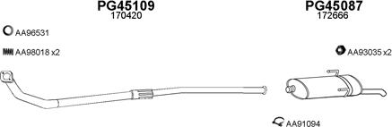 Veneporte 450339 - Izplūdes gāzu sistēma ps1.lv