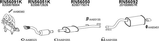 Veneporte 550704 - Izplūdes gāzu sistēma ps1.lv