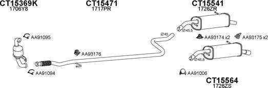 Veneporte 150457 - Izplūdes gāzu sistēma ps1.lv