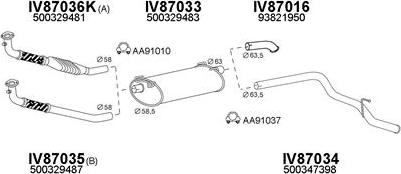 Veneporte 870013 - Izplūdes gāzu sistēma ps1.lv