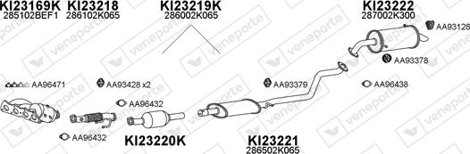 Veneporte 230088 - Izplūdes gāzu sistēma ps1.lv