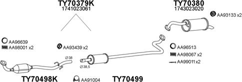 Veneporte 700051 - Izplūdes gāzu sistēma ps1.lv