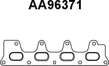 Veneporte AA96371 - Blīve, Izplūdes caurule ps1.lv