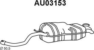 Veneporte AU03153 - Izplūdes gāzu trokšņa slāpētājs (pēdējais) ps1.lv