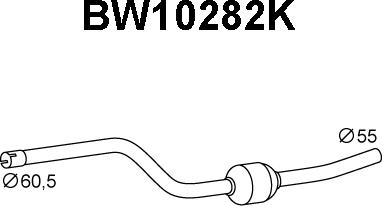 Veneporte BW10282K - Katalizators ps1.lv