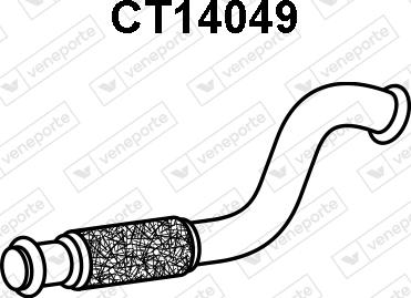 Veneporte CT14049 - Izplūdes caurule ps1.lv