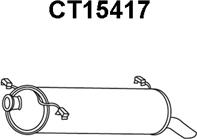 Veneporte CT15417 - Izplūdes gāzu trokšņa slāpētājs (pēdējais) ps1.lv