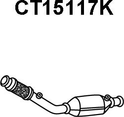 Veneporte CT15117K - Katalizators ps1.lv