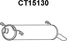 Veneporte CT15130 - Izplūdes gāzu trokšņa slāpētājs (pēdējais) ps1.lv