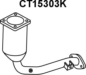 Veneporte CT15303K - Katalizators ps1.lv