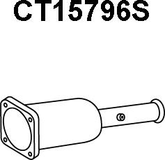 Veneporte CT15796S - Nosēdumu / Daļiņu filtrs, Izplūdes gāzu sistēma ps1.lv