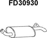 Veneporte FD30930 - Izplūdes gāzu trokšņa slāpētājs (pēdējais) ps1.lv