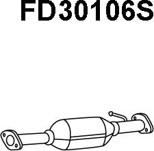 Veneporte FD30106S - Nosēdumu / Daļiņu filtrs, Izplūdes gāzu sistēma ps1.lv