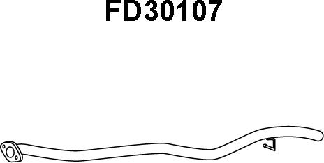 Veneporte FD30107 - Izplūdes caurule ps1.lv