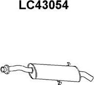 Veneporte LC43054 - Izplūdes gāzu trokšņa slāpētājs (pēdējais) ps1.lv