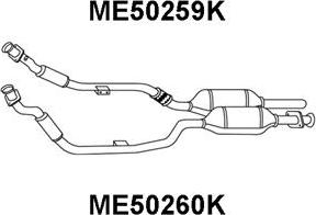 Veneporte ME50260K - Katalizators ps1.lv