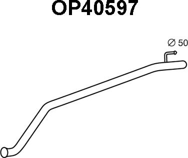 Veneporte OP40597 - Izplūdes caurule ps1.lv