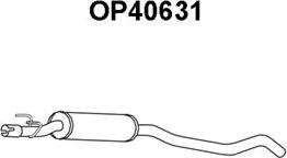 Veneporte OP40631 - Vidējais izpl. gāzu trokšņa slāpētājs ps1.lv