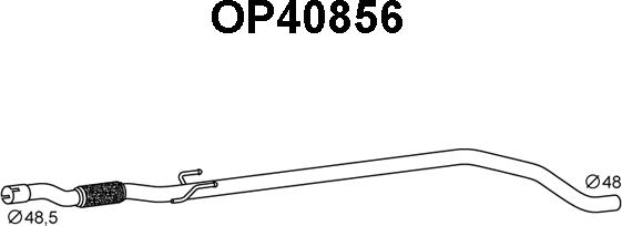 Veneporte OP40856 - Izplūdes caurule ps1.lv