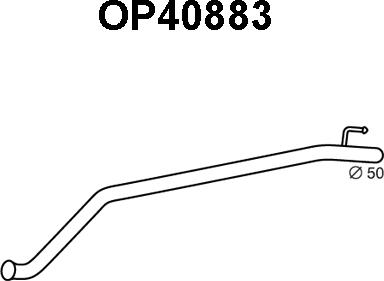 Veneporte OP40883 - Izplūdes caurule ps1.lv