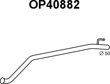 Veneporte OP40882 - Izplūdes caurule ps1.lv