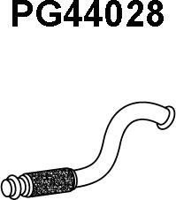 Veneporte PG44028 - Izplūdes caurule ps1.lv