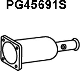 Veneporte PG45691S - Nosēdumu / Daļiņu filtrs, Izplūdes gāzu sistēma ps1.lv