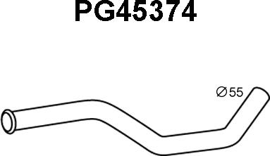 Veneporte PG45374 - Izplūdes caurule ps1.lv
