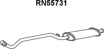 Veneporte RN55731 - Izplūdes gāzu priekšslāpētājs ps1.lv