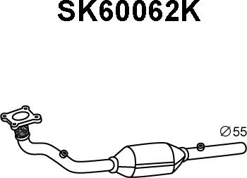 Veneporte SK60062K - Katalizators ps1.lv