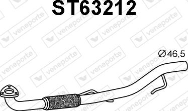 Veneporte ST63212 - Remontcaurule, Katalizators ps1.lv