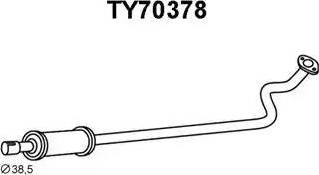 Veneporte TY70378 - Izplūdes gāzu priekšslāpētājs ps1.lv