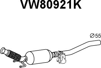 Veneporte VW80921K - Katalizators ps1.lv