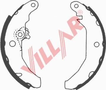 Villar 629.0529 - Bremžu loku komplekts ps1.lv