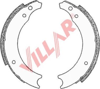 Villar 629.0570 - Bremžu loku komplekts ps1.lv