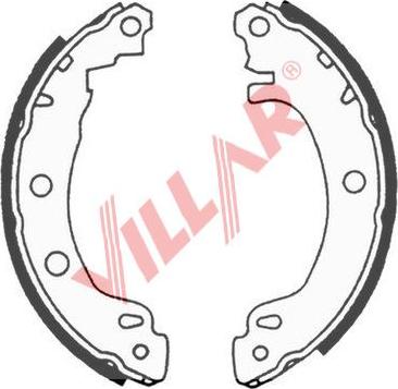 Villar 629.0646 - Bremžu loku komplekts ps1.lv