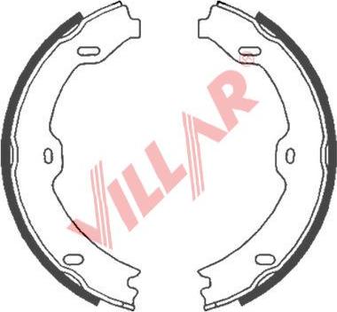 Villar 629.0853 - Bremžu loku kompl., Stāvbremze ps1.lv