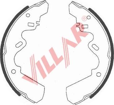 Villar 629.0745 - Bremžu loku komplekts ps1.lv