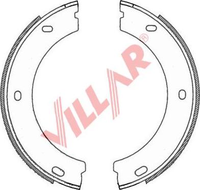 Villar 629.0758 - Bremžu loku kompl., Stāvbremze ps1.lv