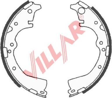 Villar 629.0713 - Bremžu loku komplekts ps1.lv