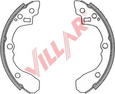 Villar 629.0729 - Bremžu loku komplekts ps1.lv